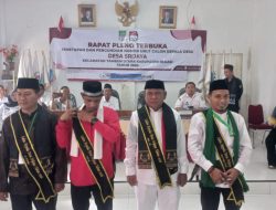 Isin S.E Dapat Nomor 3, Ribuan Basis Siap Menangkan Pilkades Srijaya