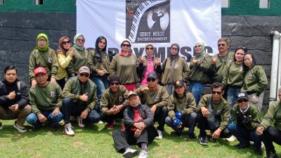Komunitas Geboy Music Entertainment Gelar Silaturahmi di Puncak untuk Pererat Persaudaraan