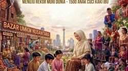 Wujud Adat Basandi Syarak, DPP PPMI Gandeng One For All Community Cetak Sejarah 1500 Anak Cuci Kaki Ibu di Lapangan Banteng