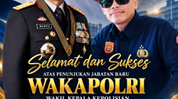 Wahyu Hadiningrat Jadi Wakapolri, Nuriman: Tegakkan Hukum, Jaga Marwah dan Kepercayaan Masyarakat