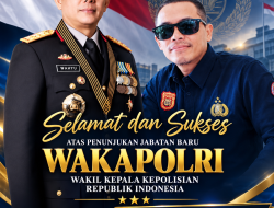 Wahyu Hadiningrat Jadi Wakapolri, Nuriman: Tegakkan Hukum, Jaga Marwah dan Kepercayaan Masyarakat