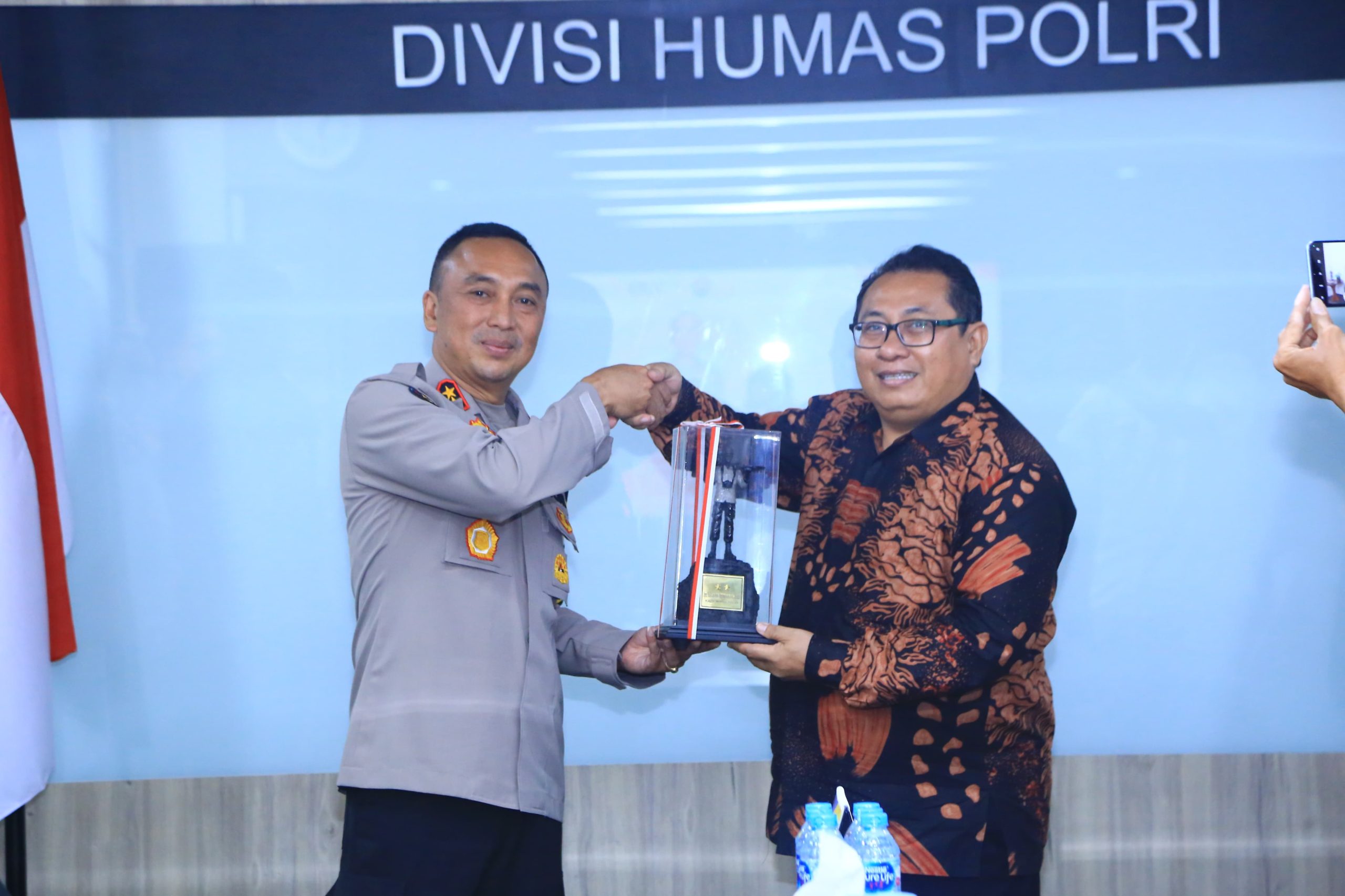 Foto:(Istimewa) Humas Polri dan SMSI Perkuat Kolaborasi Wujudkan Pemilu Damai