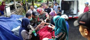 Heroik, Babinsa Mungkid Bantu Evakuasi Warga Terjebur Sumur