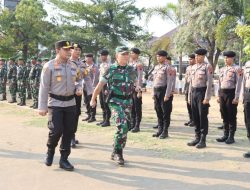 Jelang Pemilu 2024, Polres Kendal Gelar Apel Pasukan Operasi Mantap Brata Candi 2023/2024