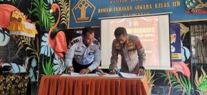 Kapolres Klungkung Laksanakan Penandatanganan Perjanjian Kerjasama (PKS) dengan Rutan Kelas IIB Klungkung