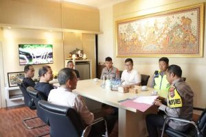 Kapolres Klungkung Terima Audensi Dari Pengurus Inkanas Kabupaten Klungkung