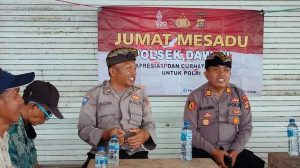 Pererat Hubungan Silaturahmi Dengan Masyarakat, Polsek Dawan Kembali Menggelar Kegiatan Jumat Mesadu