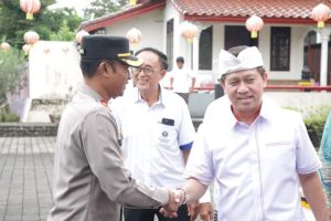 Kapolres Klungkung Hadiri Perayaan Hari Tri Suci Waisak 2567 BE / 2023