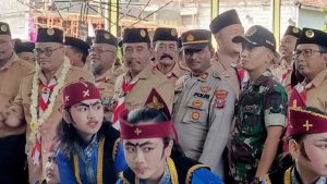 Kapolsek Gending Hadiri Pelantikan Pengurus Mabiran