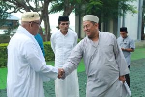 Kasdim 1505/Tidore Hadiri Shalat Hari Raya Idul Adha 1444 H/2023 M Di Masjid Agung Nurul Bahar