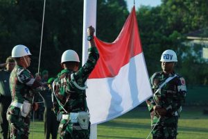 Upacara Bendera Awal Bulan Juli Tahun 2023, Kasdim 1505/Tidore Bacakan Amanat Danrem 152/Baabullah 