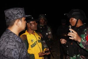 Sweeping Sinergitas Satgas Yonif 132/BS Dan BNNP Papua Cegah Peredaran Narkotika Di Perbatasan RI-PNG