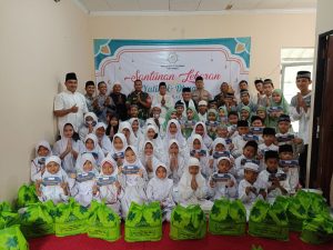 Berkah Ramadhan, Yayasan Dulur Salembur Kota Bekasi Bagikan Santunan dan Sembako Kepada Anak Yatim Piatu Serta Dhuafa