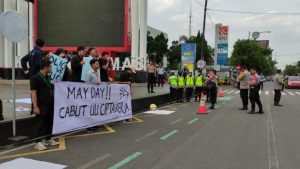 Hari Buruh Internasional 2023, Kapolresta Banyumas: Peringatan Hari Buruh di Banyumas Cukup Positif, Aman dan Tertib