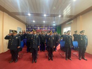 Lapas Banjarbaru Ikuti Upacara Hari Bakti Pemasyarakatan Ke-59 dan Halal Bi Hahalal Idul Fitri 1444H