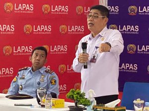 Kadivpas Berikan Penguatan TUSI Bagi Pegawai Lapas Banjarbaru Bahaya Narkoba, “Flexing”, Kekerasan Fisik dan Netralitas Pemilu