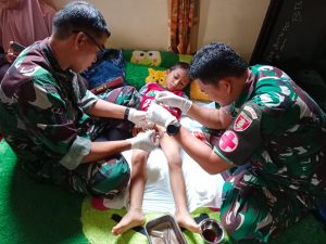 TMMD ke-116 Kodim 1002/HST, Gelar Bakti Sosial Sunatan Massal