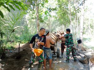 Kurang Dari Sepekan, Dansatgas TMMD Optimis Pengerjaan Jalan Selesai 100 Persen