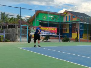 Kodim 1002/HST Gelar Pertandingan Tenis Songsong HUT Ke-65 Kodam VI Mulawarman