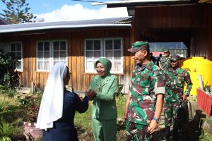 Danrem 172/PWY Kunjungi Tokoh Agama dan Kesusteran Oksibil