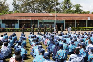 Bentuk Karakter Generasi Muda Yang Mumpuni, Kodim 1702/JWY Berikan Materi PBB