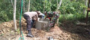 Hadir di Desa Binaan, Ini Yang Dilakukan Koptu Samsuhadi