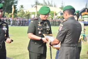 Kodim 1002/HST Raih Penghargaan 2 Kategori, Dan 1 Babinsa Terbaik di HUT Ke-65 Kodam VI/Mulawarman