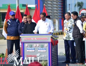 Presiden Jokowi Resmikan Ruas Tol Cigombong-Cibadak, Pangkas Waktu Jakarta-Sukabumi Jadi 2,5 Jam