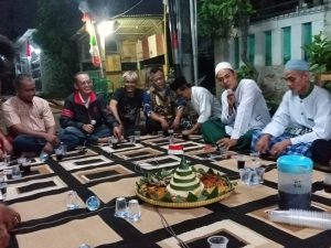 Sambut HUT Kemerdekaan RI ke- 78,  Warga RT 024 pondok AFI 2 Gelar Syukuran