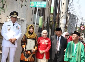 KH. Masturo Resmi Di Jadikan Nama Jalan Ke Bekasi Selatan Oleh Plt. Walikota Bekasi