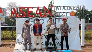 Unjuk Rasa Aliansi Mahasiswa dan Pemuda Save Rempang Tolak Rempang Eco City (REC)