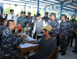 Tentara Nasional Indonesia  Angkatan Laut  Mengadakan Bhakti Sosial dan Kesehatan Tanara Clean Up  Banten