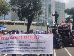 Aksi Unjuk Rasa Laskar Garuda :   Keterlibatan  LSM ASING Dalam Memelihara Calon Boneka Pemilu 2024