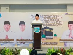 Walikota Tangsel Melepas Calon Jamaah Haji Asal Tangerang Selatan sebanyak 393 Jamaah Semoga Menjadi Haji Mabrur