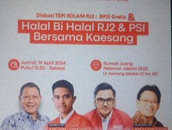 Halal Bihalal Relawan PSI & Jokowi Bersama Bro Kaesang