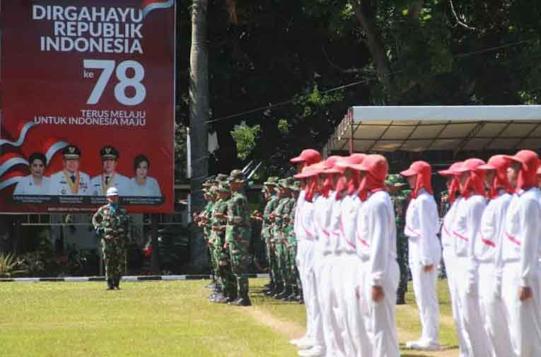 Foto : Istimewa (RedaksiSulut) Gladi Resik Tutup Beberapa Ruas Jalan