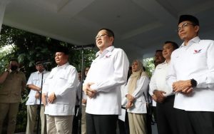 Ketum Perindo Silaturahmi ke Partai Gerindra Temui Prabowo Subianto