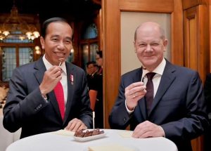 Presiden Joko Widodo Laksanakan Pertemuan Bilateral dengan Kanselir Olaf Scholz