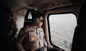 Komjen Fadil Pantau Arus Mudik Melalui Udara