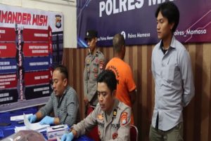 Polres Mamasa Gelar Press Release Kasus Tindak Pidana Pencabulan Anak dibawah Umur