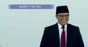 Anies Baswedan Pidato Politik di Stadion Tennis Indoor Senayan