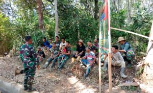 Peran Aktif Babinsa di Loaksi TMMD ke-116 Kodim 1002/HST