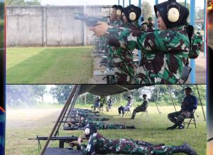 Tingkatkan Kemampuan, Personel Lanud Suryadarma Latihan Menembak TW II