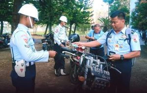 Satpomau Lanud Suryadarma Gelar Ops Gaktib