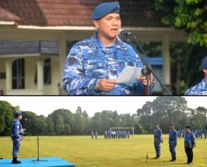 Pupuk Rasa Nasionalisme, Lanud Suryadarma Laksanakan Upacara Bendera 17 an