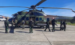 Terkendala Cuaca TNI Tunda Evakuasi Korban Jatuhnya Pesawat di Yalimo