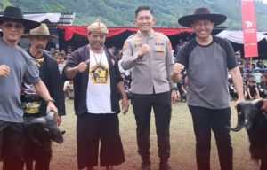 Waka Polda Jabar Hadiri Kapolda Jabar Cup Seni Ketangkasan Domba Cup