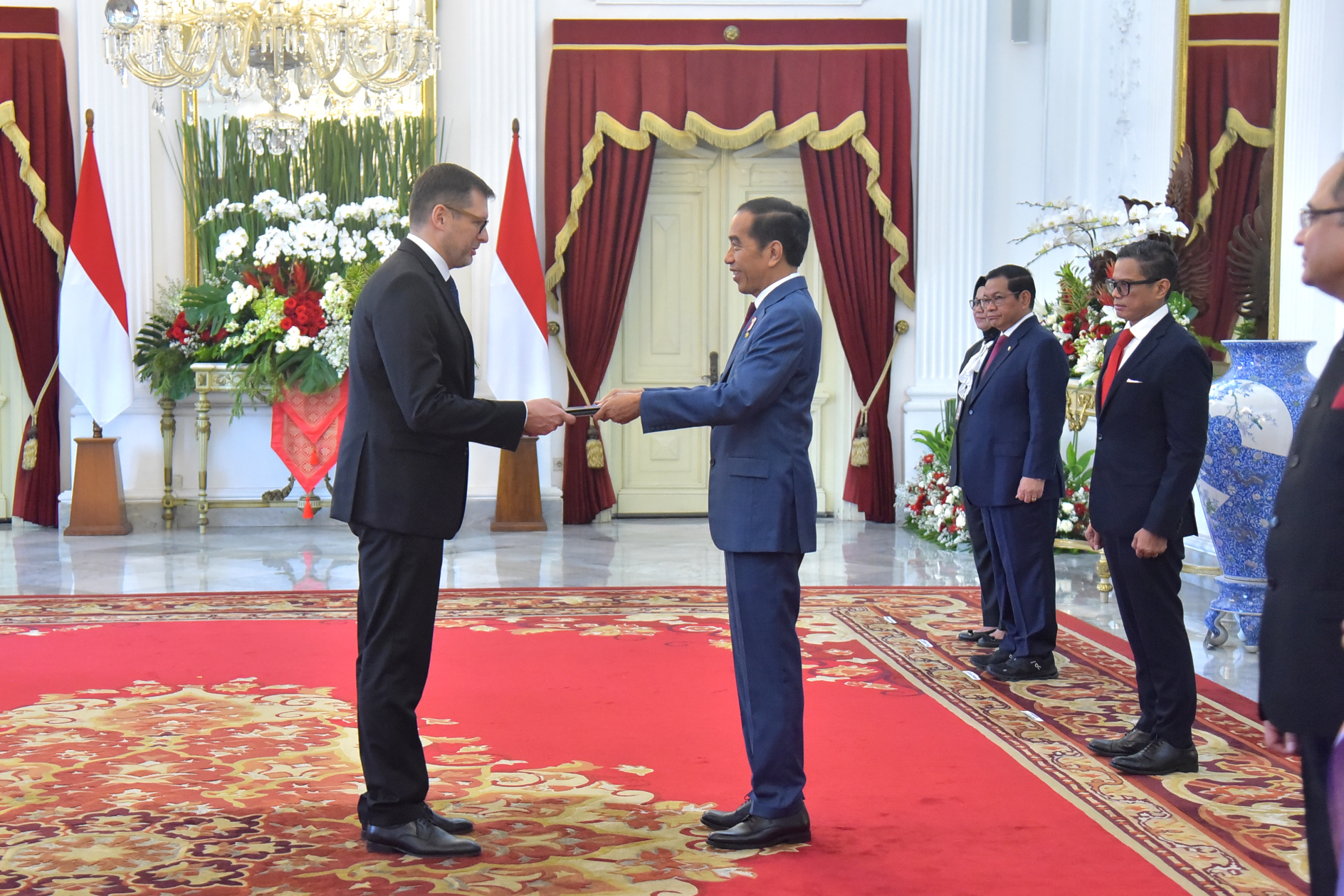 Foto(iSTIMEWA) Seputar Dubes Negara Asing Tekad Kuatkan Kerjasama