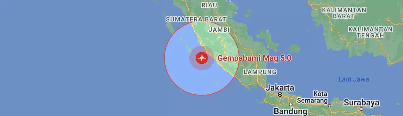 Foto : Gempa Guncang Bengkulu