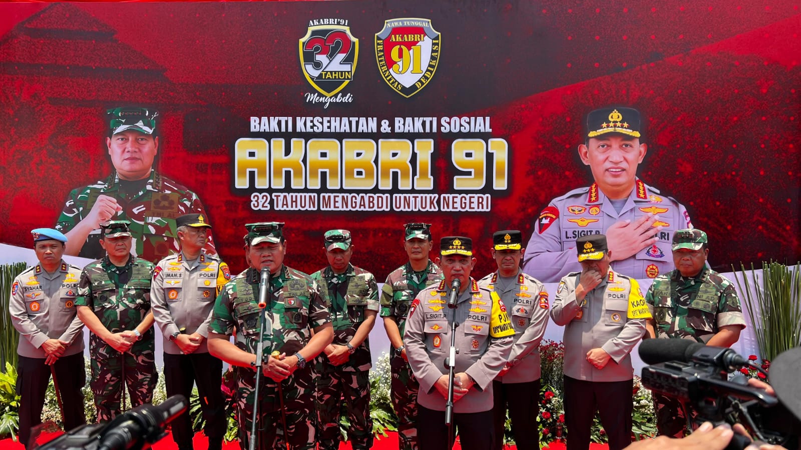 Foto:(Istimewa) Kapolri dan Panglima TNI Apresiasi Deklarasi Pemilu Damai